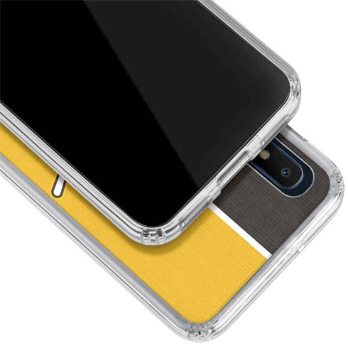 MLB San Diego Padres Split Galaxy A10e Clear Case