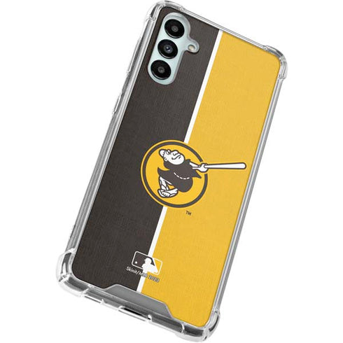 MLB San Diego Padres Split Galaxy A14 5G Clear Case