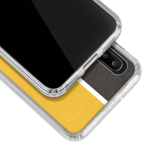 MLB San Diego Padres Split Galaxy A20 Clear Case