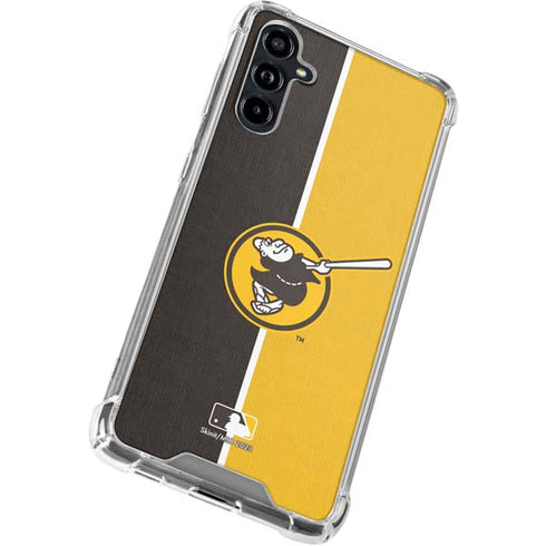 MLB San Diego Padres Split Galaxy A54 5G Clear Case