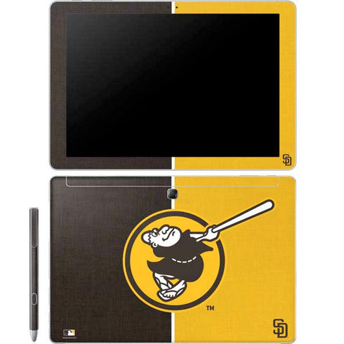 MLB San Diego Padres Split Galaxy Book 12in Skin