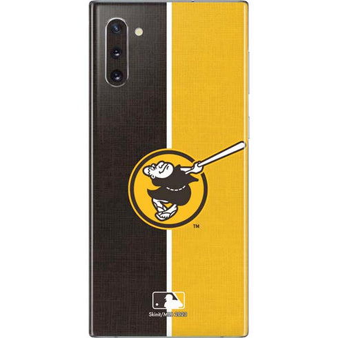 MLB San Diego Padres Split Galaxy Note 10 Skin