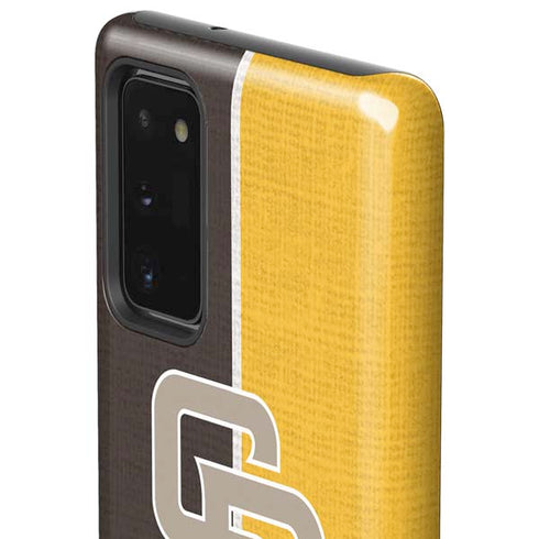 MLB San Diego Padres Split Galaxy Note20 5G Pro Case