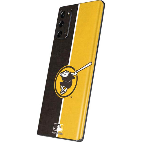MLB San Diego Padres Split Galaxy Note20 5G Skin