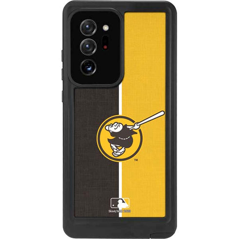 MLB San Diego Padres Split Galaxy Note20 Ultra 5G Waterproof Case