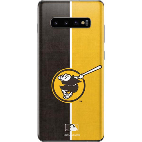 MLB San Diego Padres Split Galaxy S10 Plus Skin