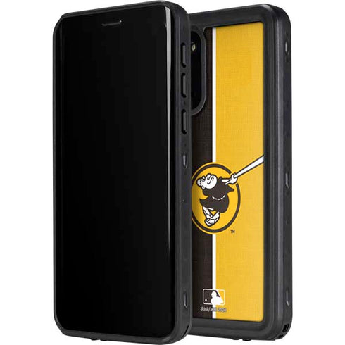 MLB San Diego Padres Split Galaxy S20 Waterproof Case
