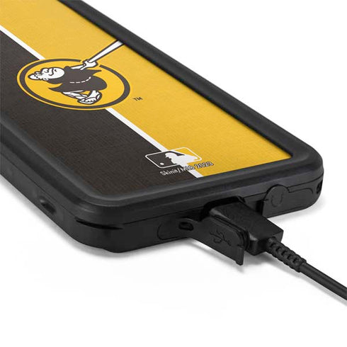 MLB San Diego Padres Split Galaxy S20 Waterproof Case
