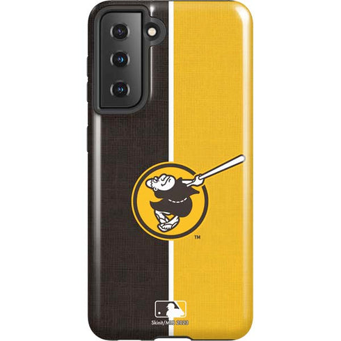 MLB San Diego Padres Split Galaxy S21 5G Pro Case