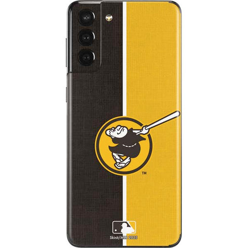 MLB San Diego Padres Split Galaxy S21 Plus 5G Skin