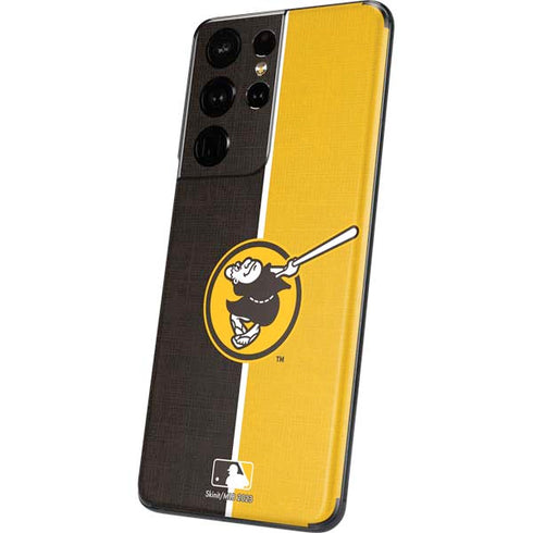 MLB San Diego Padres Split Galaxy S21 Ultra 5G Skin