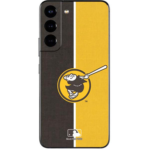 MLB San Diego Padres Split Galaxy S22 Skin
