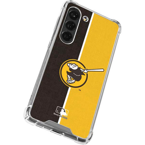 MLB San Diego Padres Split Galaxy S23 Clear Case