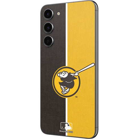 MLB San Diego Padres Split Galaxy S23 Plus Skin