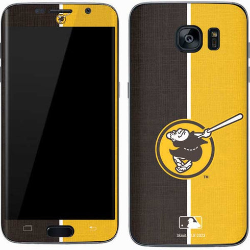 MLB San Diego Padres Split Galaxy S7 Skin