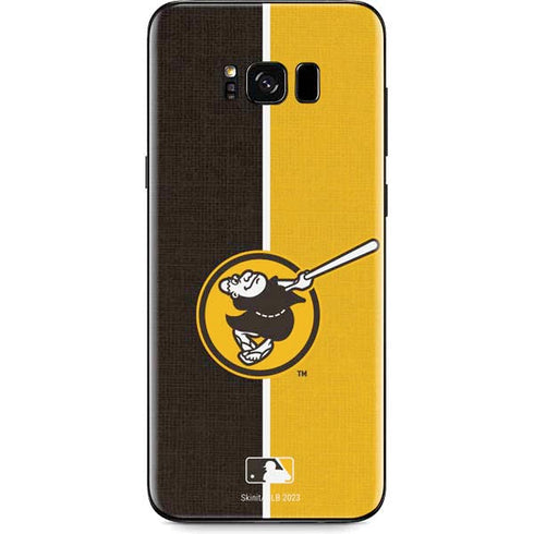 MLB San Diego Padres Split Galaxy S8 Skin