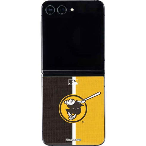 MLB San Diego Padres Split Galaxy Z Flip5 5G Skin
