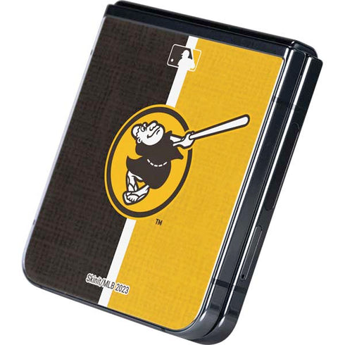 MLB San Diego Padres Split Galaxy Z Flip5 5G Skin