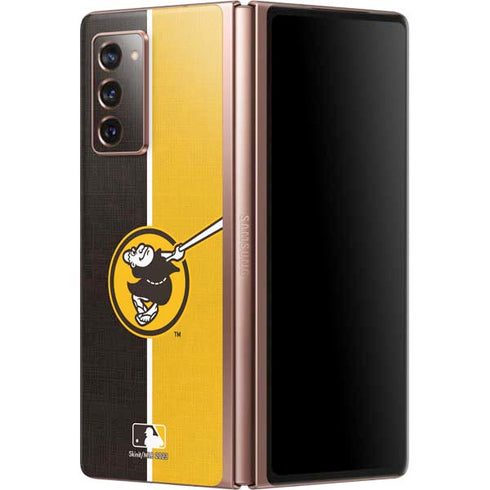 MLB San Diego Padres Split Galaxy Z Fold2 5G Skin