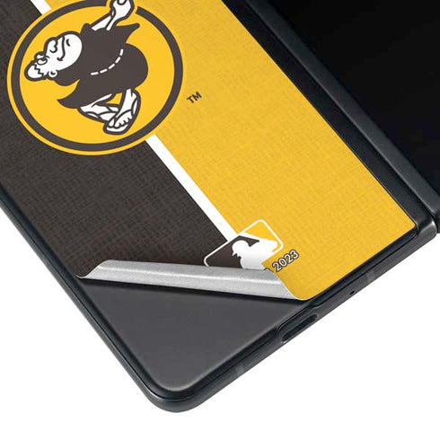 MLB San Diego Padres Split Galaxy Z Fold4 5G Skin