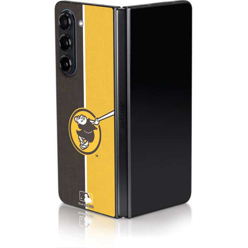 MLB San Diego Padres Split Galaxy Z Fold5 5G Skin