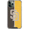MLB San Diego Padres Split iPhone 11 Pro Max Clear Case