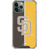 MLB San Diego Padres Split iPhone 11 Pro Max Clear Case