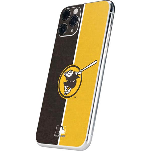 MLB San Diego Padres Split iPhone 11 Pro Skin