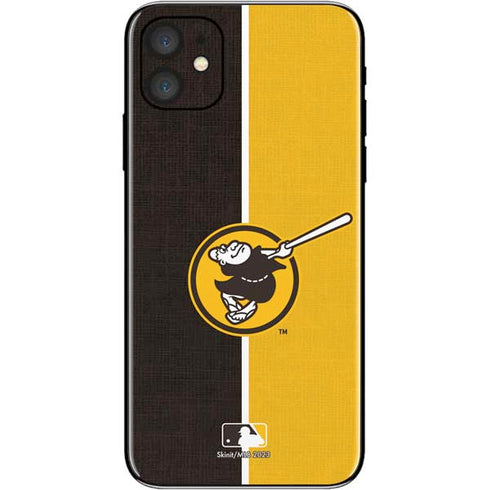 MLB San Diego Padres Split iPhone 11 Skin