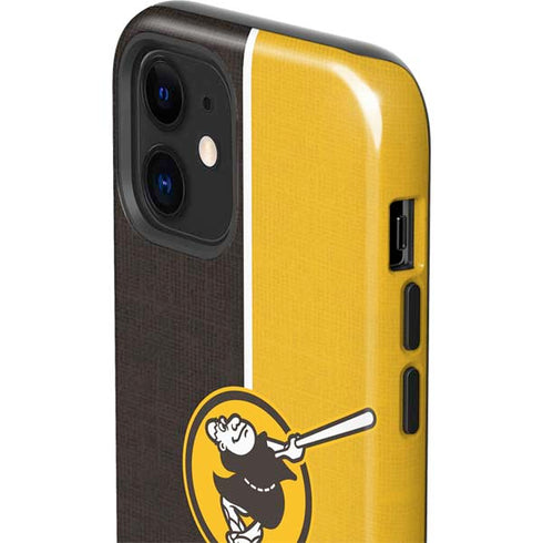 MLB San Diego Padres Split iPhone 12 Mini Impact Case