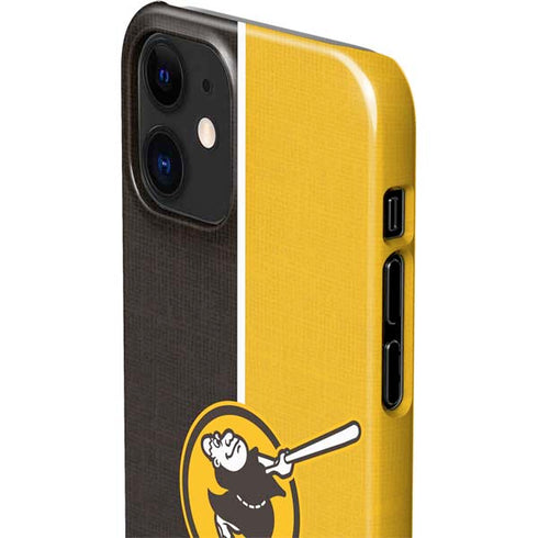 MLB San Diego Padres Split iPhone 12 Mini Lite Case