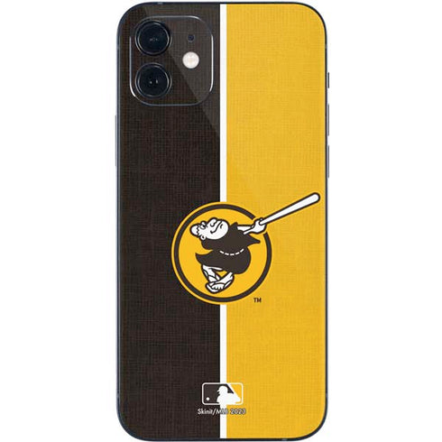 MLB San Diego Padres Split iPhone 12 Mini Skin
