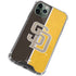 MLB San Diego Padres Split iPhone 12 Pro Clear Case