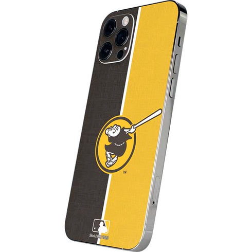 MLB San Diego Padres Split iPhone 12 Pro Skin