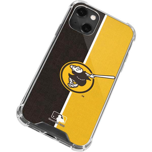 MLB San Diego Padres Split iPhone 13 Mini Clear Case