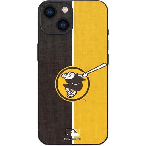 MLB San Diego Padres Split iPhone 13 Mini Skin