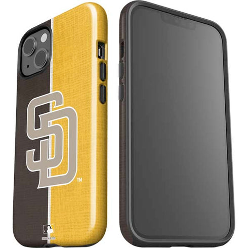 MLB San Diego Padres Split iPhone 15 Plus Impact Case