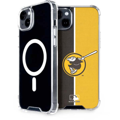 MLB San Diego Padres Split iPhone 15 Plus MagSafe Case