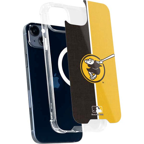 MLB San Diego Padres Split iPhone 14 Plus MagSafe Case