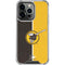 MLB San Diego Padres Split iPhone 14 Pro Clear Case