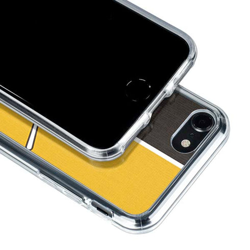 MLB San Diego Padres Split iPhone SE (2nd & 3rd Gen) Clear Case