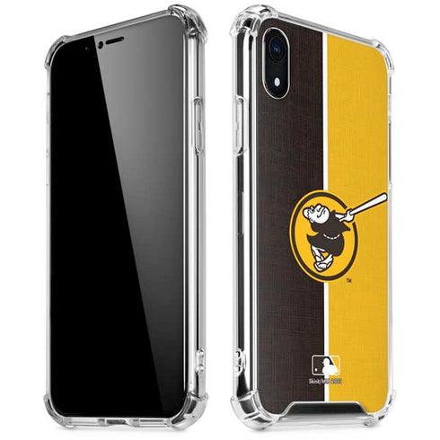 MLB San Diego Padres Split iPhone XR Clear Case