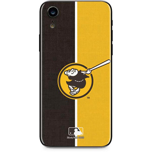MLB San Diego Padres Split iPhone XR Skin