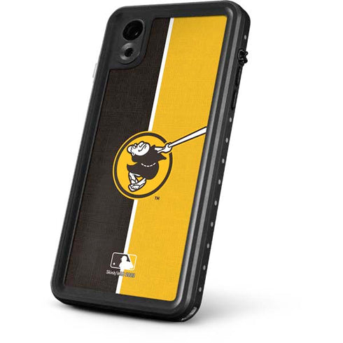 MLB San Diego Padres Split iPhone XR Waterproof Case