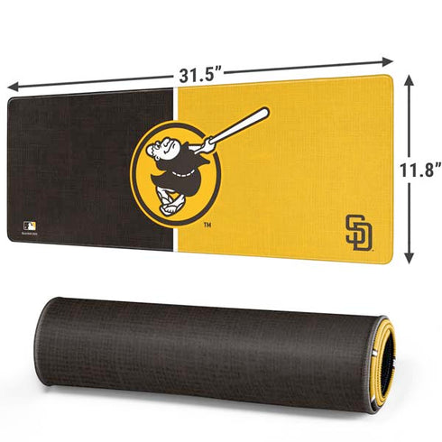 MLB San Diego Padres Split Gaming Mouse Pad