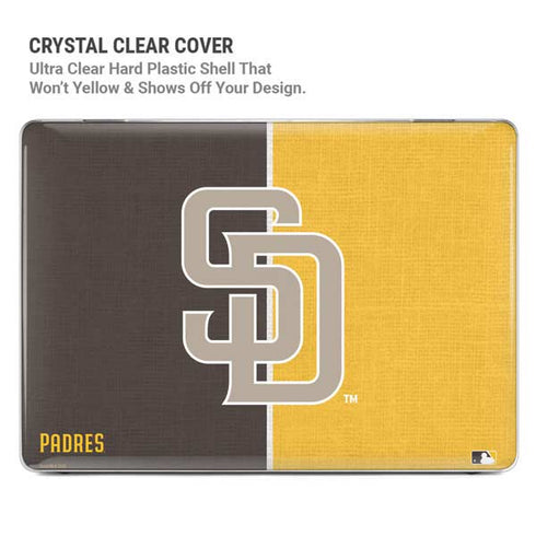 MLB San Diego Padres Split MacBook Air 13in M1 (2021) Case plus Skin