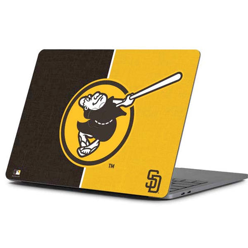 MLB San Diego Padres Split Apple MacBook Pro 13-inch Skin