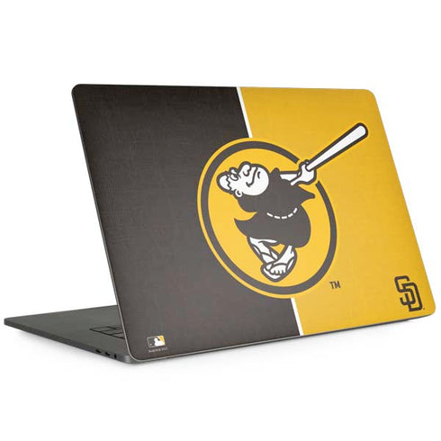 MLB San Diego Padres Split Apple MacBook Pro 15-inch Skin