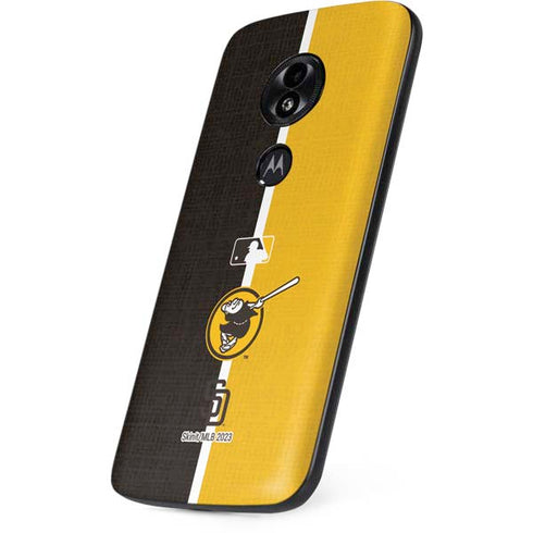 MLB San Diego Padres Split Moto E5 Play Skin