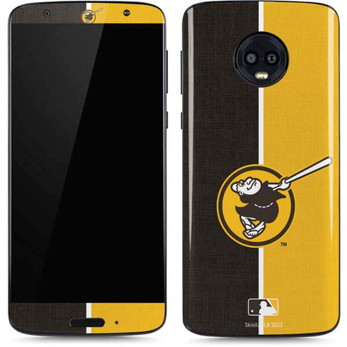 MLB San Diego Padres Split Moto G6 Skin